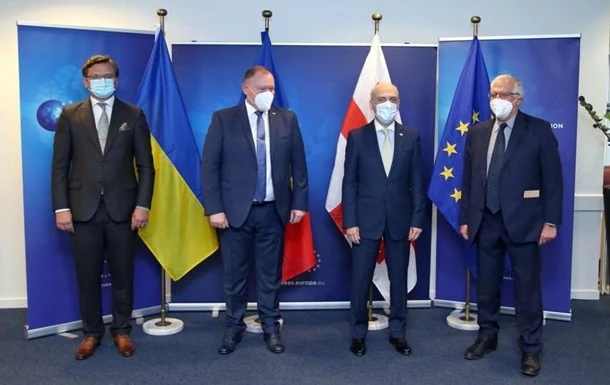 Члени асоційованого тріо відвідали Брюссель