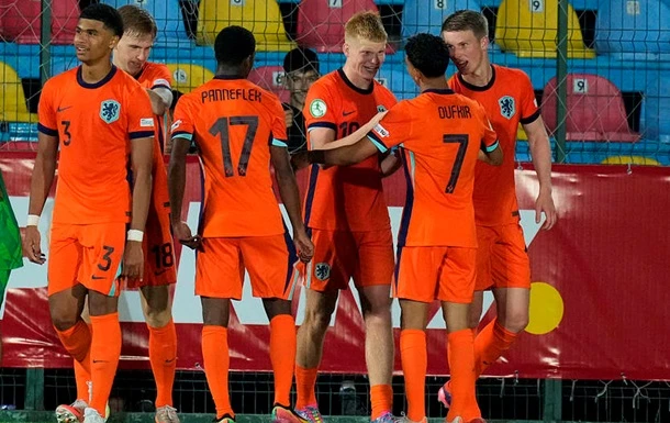 Нідерланди пробилися до 1/2 фіналу Євро U-19