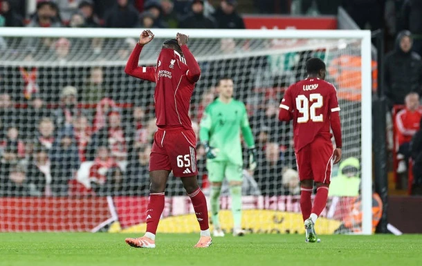 Ліверпуль не забив Крістал Пелес у Кубку ліги і впав далі нема куди