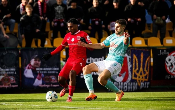 Кривбас змушений був завершити гру з Полтавою з нічийним результатом