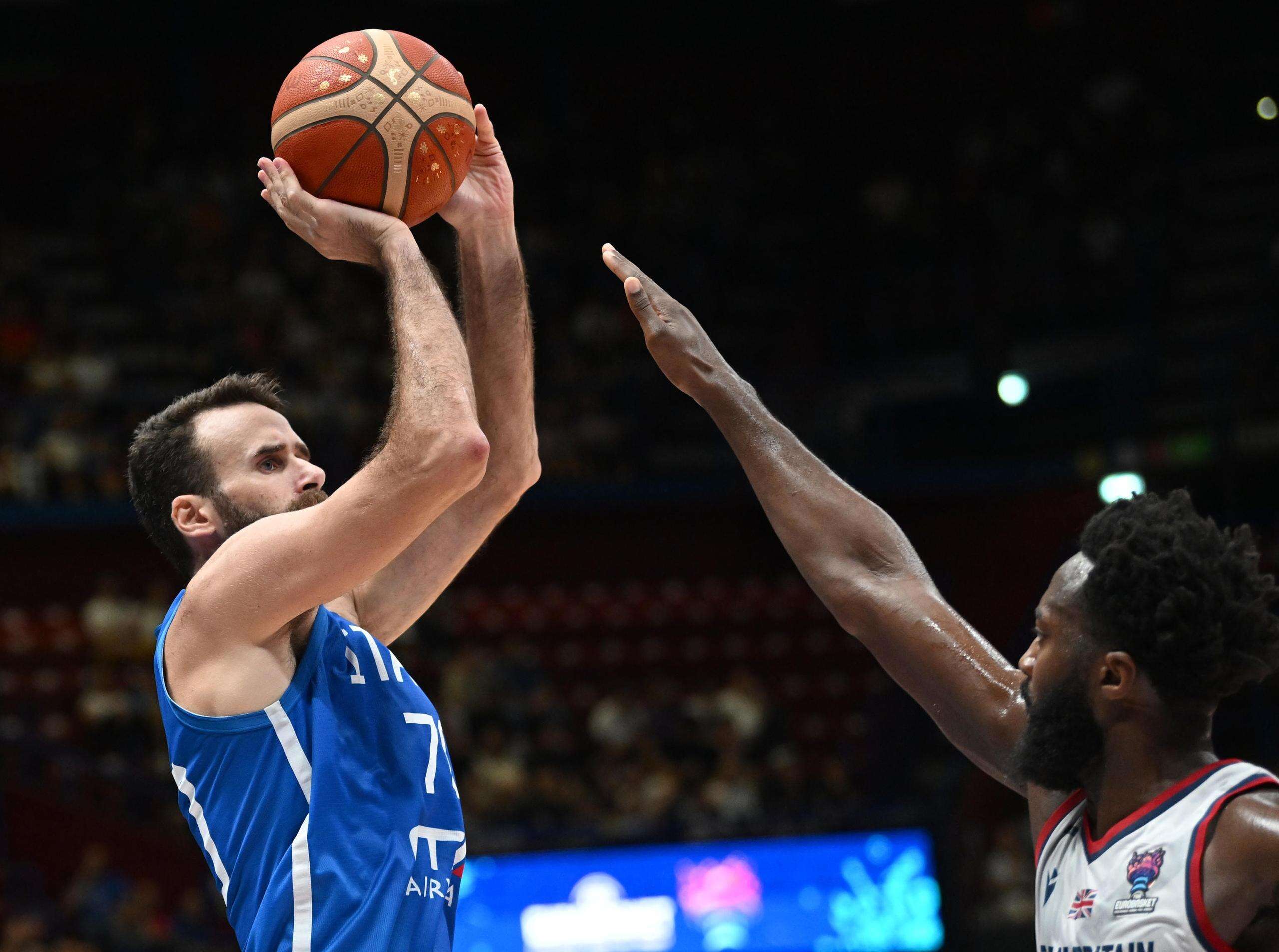 Basket, il 13 agosto l'ultima gara casalinga di Datome con la maglia azzurra