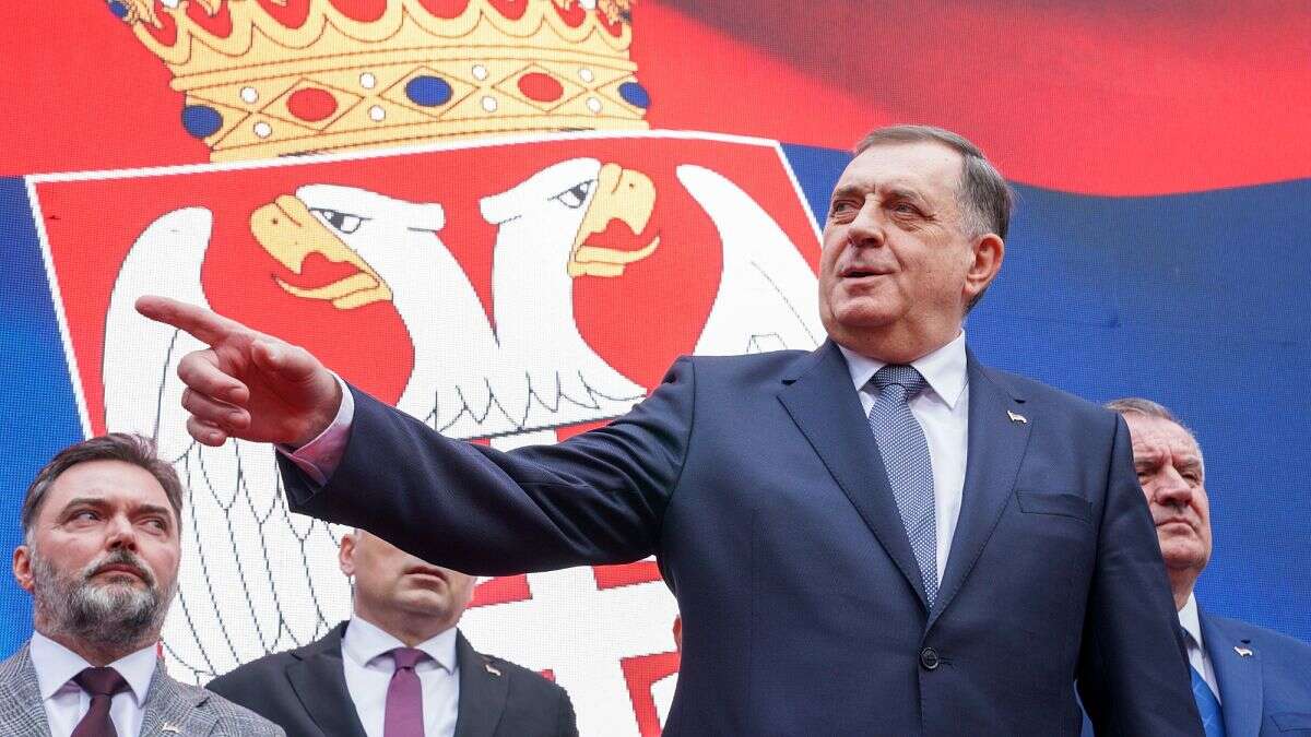 Dernière minute. Bosnie-Herzégovine : le dirigeant serbe Milorad Dodik condamné à un an de prison