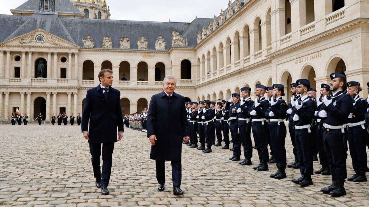 Le président ouzbek à Paris pour renforcer les relations, notamment dans l'énergie