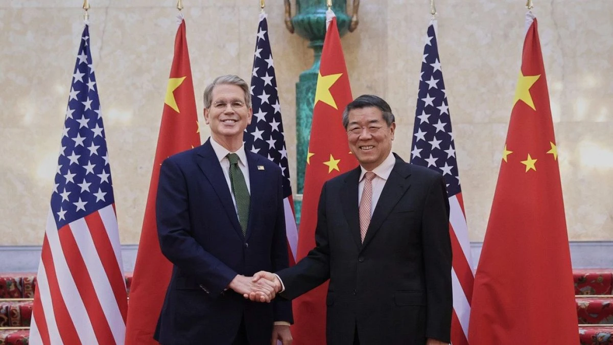 EE.UU. y China pactan un marco comercial preliminar en Londres
