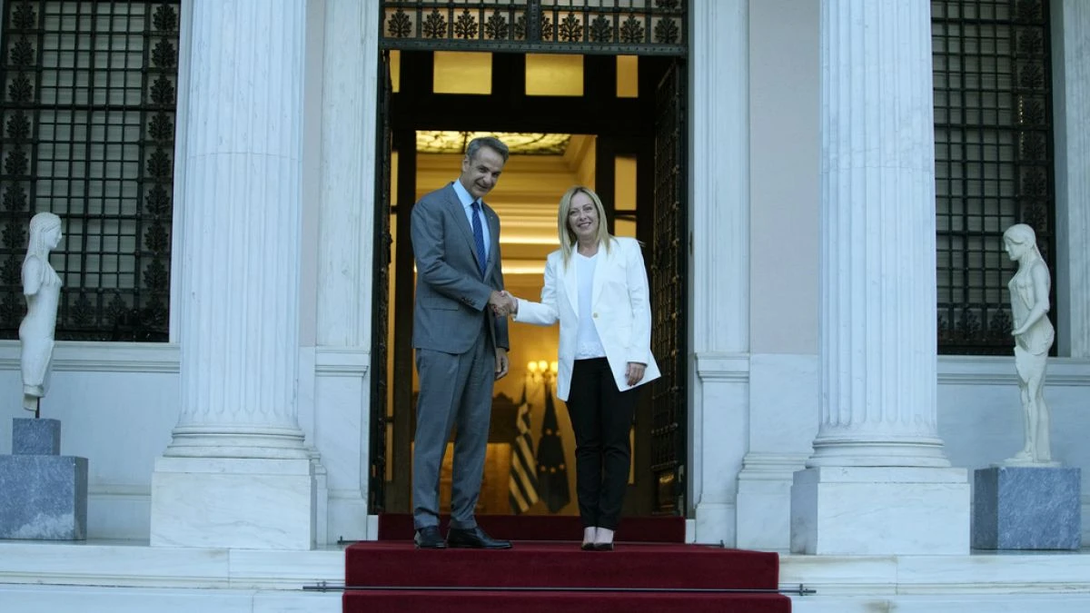 L'immigration, la défense et les infrastructures au cœur de la réunion Mitsotakis-Meloni à Rome