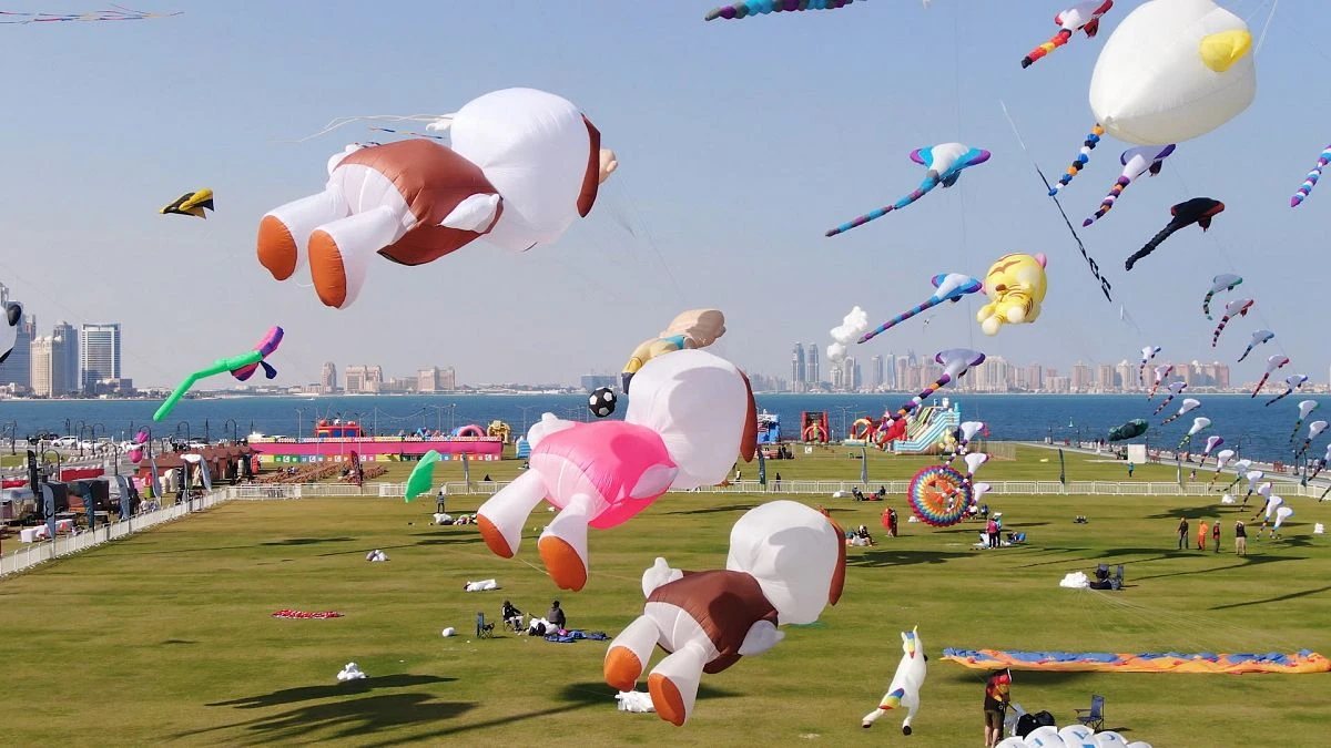Cerfs-volants et street food : un régal visuel et gustatif | Qatar 365