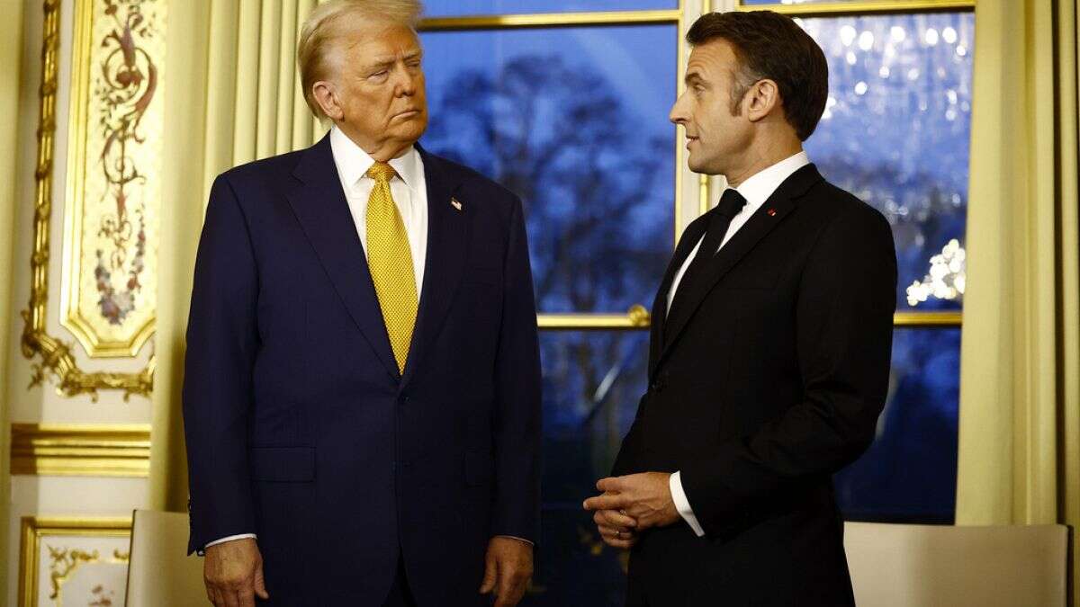 Macron acude a Washington para abordar el futuro de Ucrania con Trump