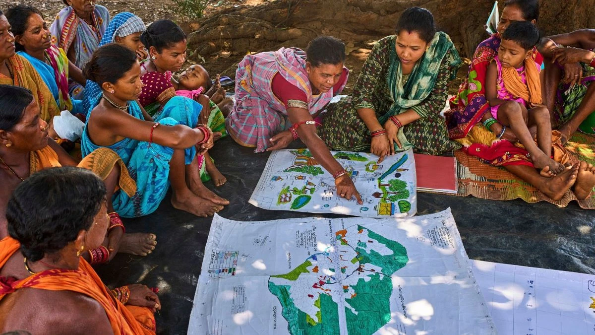 Las mujeres indígenas crean mapas para proteger los bosques