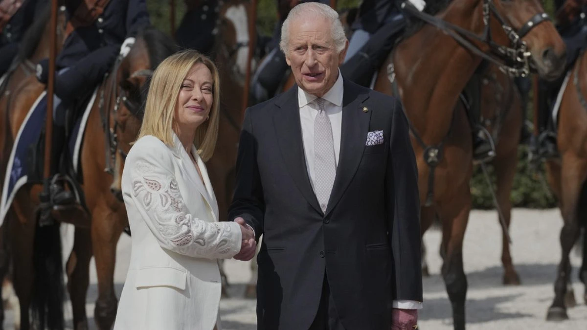 Le roi Charles III prononce un discours historique en Italie