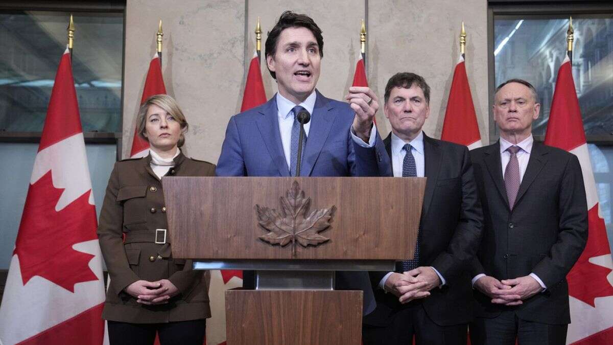 Trudeau tacha los aranceles de Trump a Canadá de 