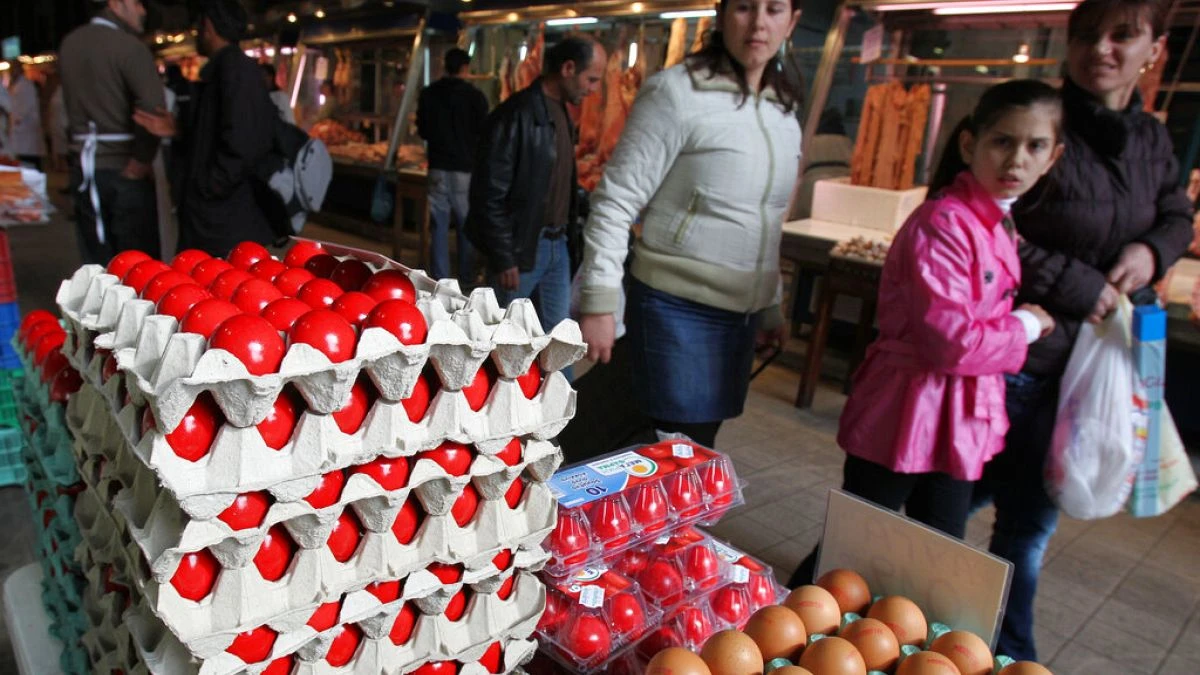 Grèce : le dîner de Pâques sera 9% plus cher cette année