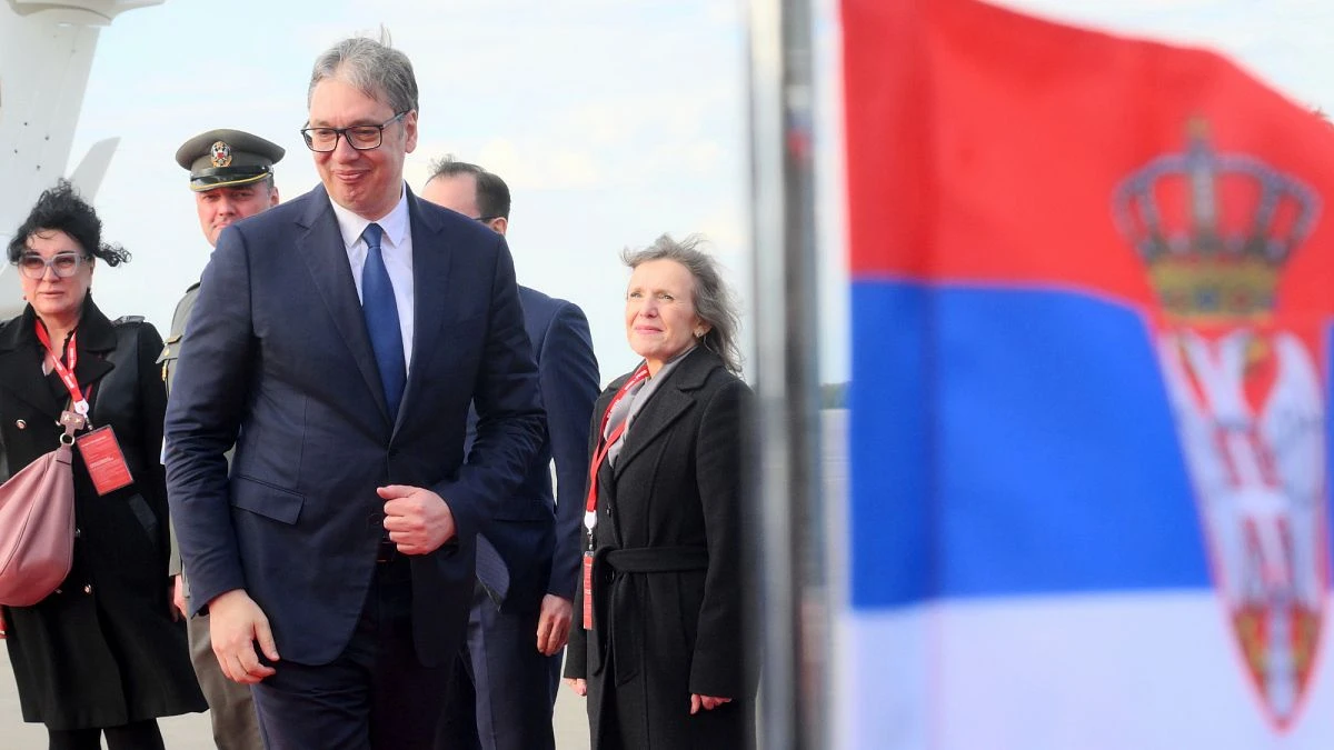 Le président serbe Aleksandar Vučić à Moscou malgré les mises en garde de l'UE
