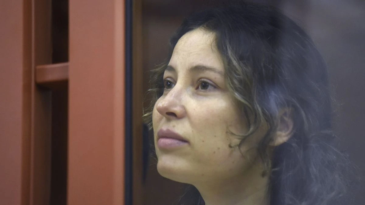 Ksenia Karelina liberada en el último canje de prisioneros