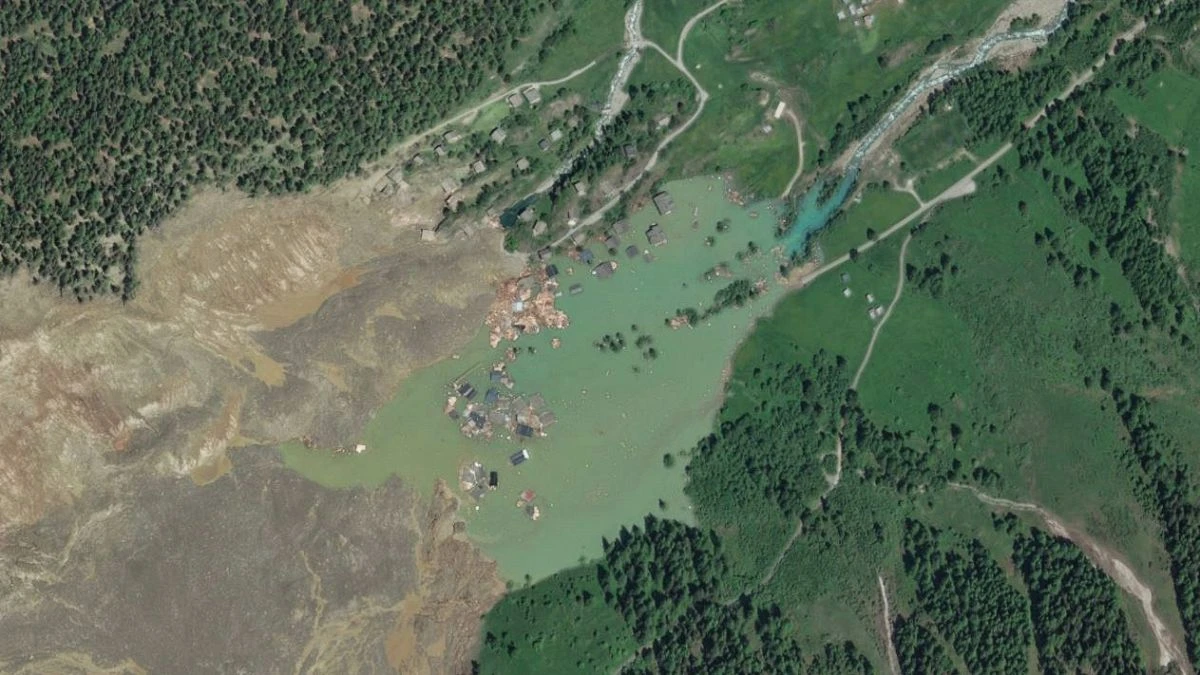 Los pueblos suizos, en alerta tras el derrumbe del glaciar que sepultó Blatten
