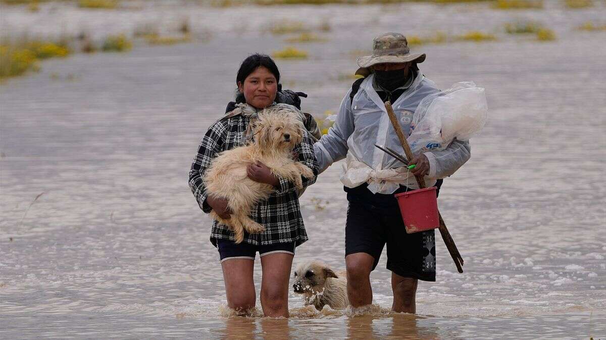 De fortes inondations en Bolivie détruisent des cultures et des maisons