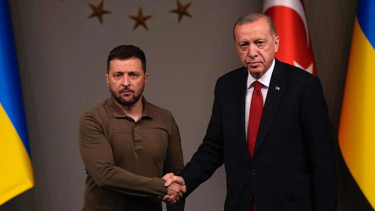 Volodymyr Zelensky en Turquie pour discuter de sécurité alimentaire et d'échange de prisonniers avec Recep Tayyip Erdoğan