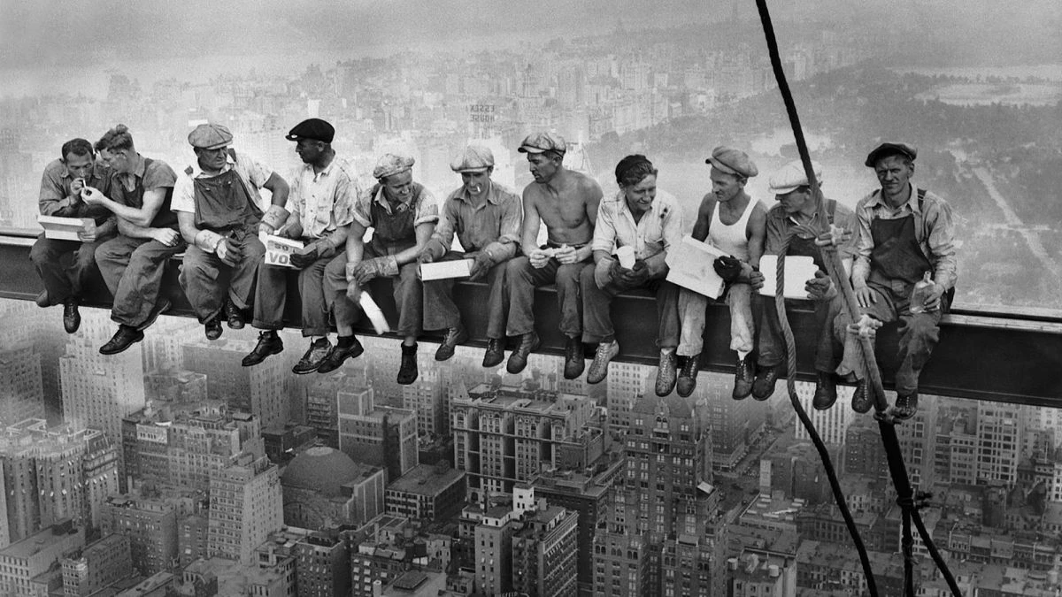 ¿Cómo llegó un vasco a protagonizar la foto del Rockefeller Center?