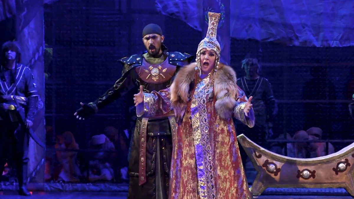 L'opéra kazakh allie tradition et modernité pour un public mondial