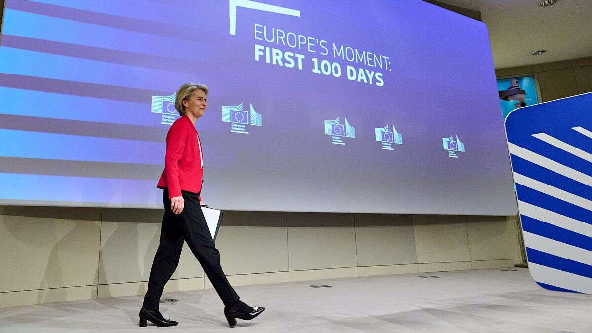 Ursula von der Leyen cumple 100 días en el cargo como presidenta