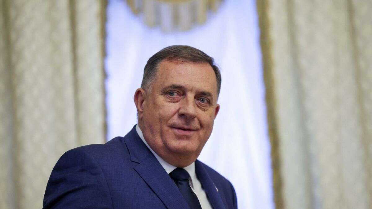 La Fiscalía de Bosnia-Herzegovina pide cárcel para Milorad Dodik