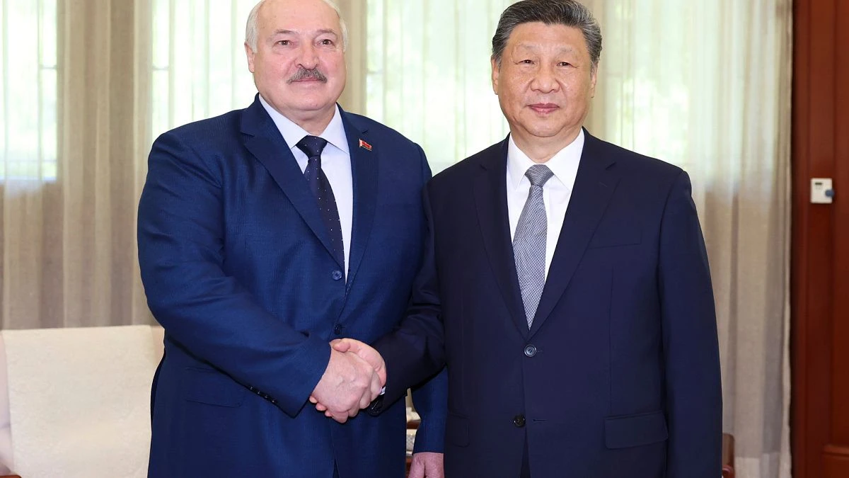 M. Loukachenko a rencontré M. Xi dans le cadre d'une réunion 