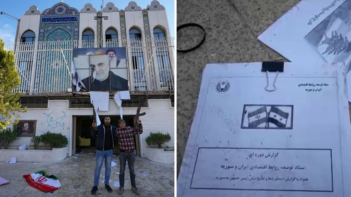 Reuters fotografía casi 2.000 documentos de la embajada iraní en Siria