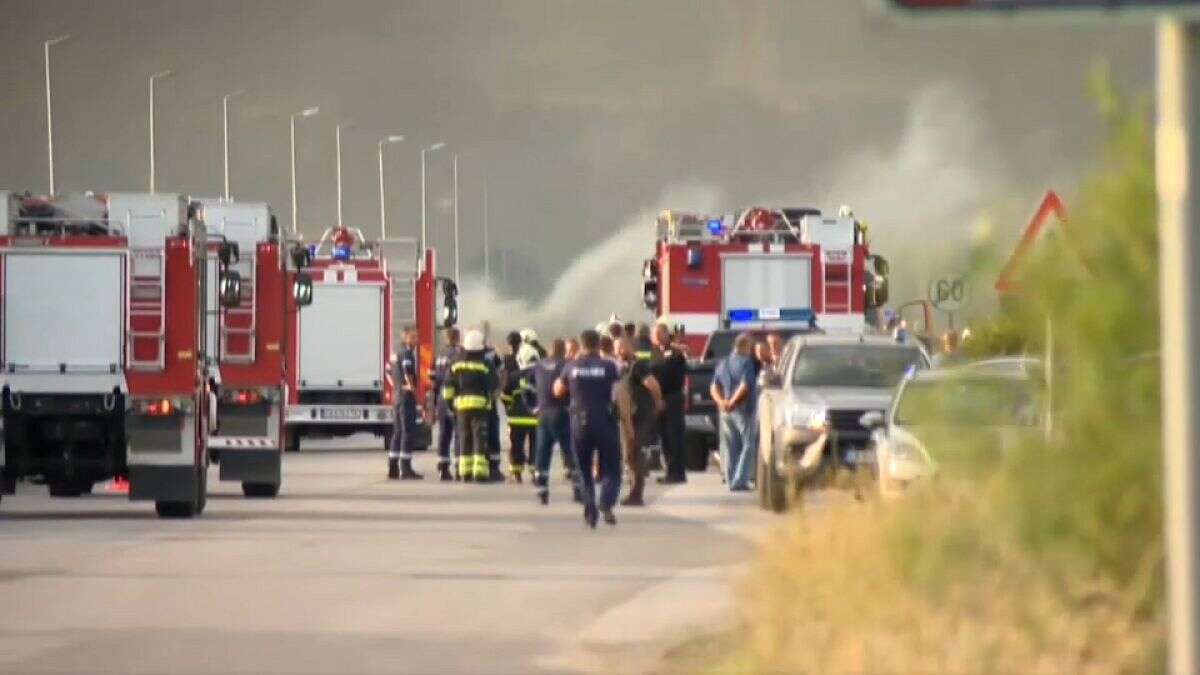 Incendio mortal al arder tres almacenes pirotécnicos en Bulgaria