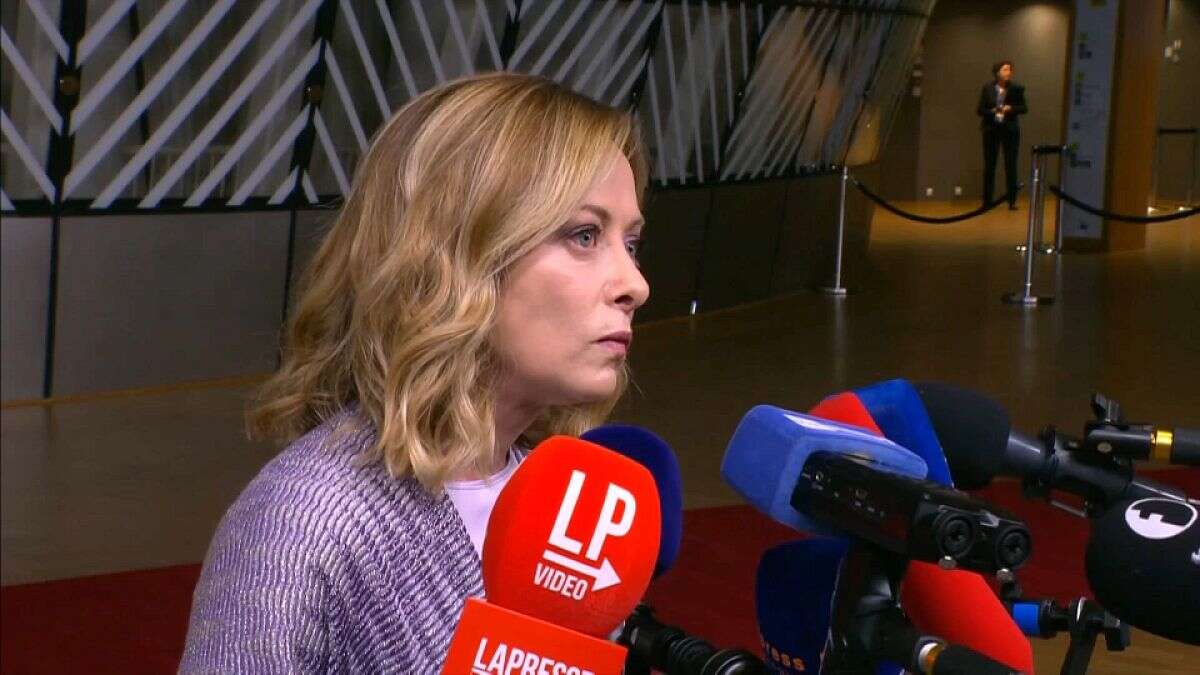 Giorgia Meloni condena el antisemitismo del partido gobernante