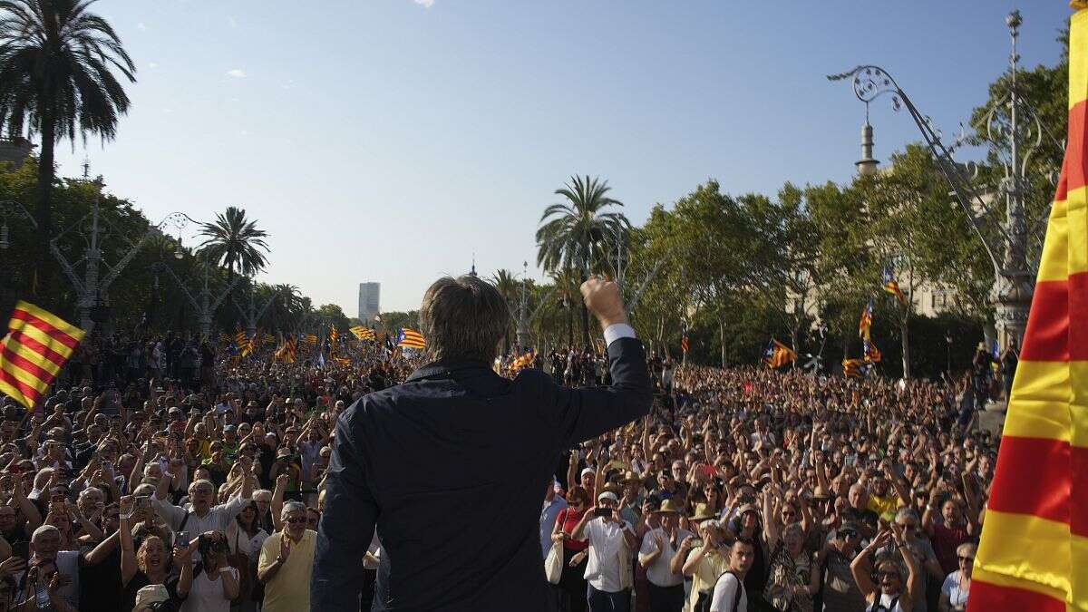 Dernière minute. Carles Pudgement s'est adressé à ses partisans à Barcelone