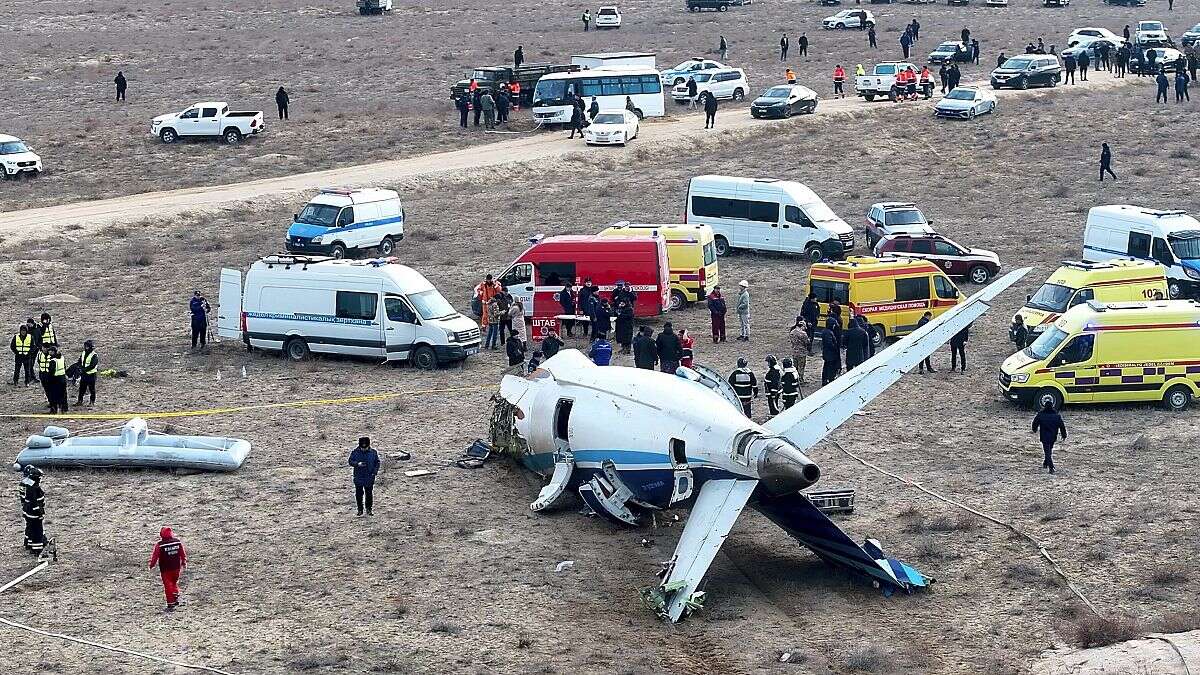 L'avion d'Azerbaijan Airlines a probablement été abattu par un missile