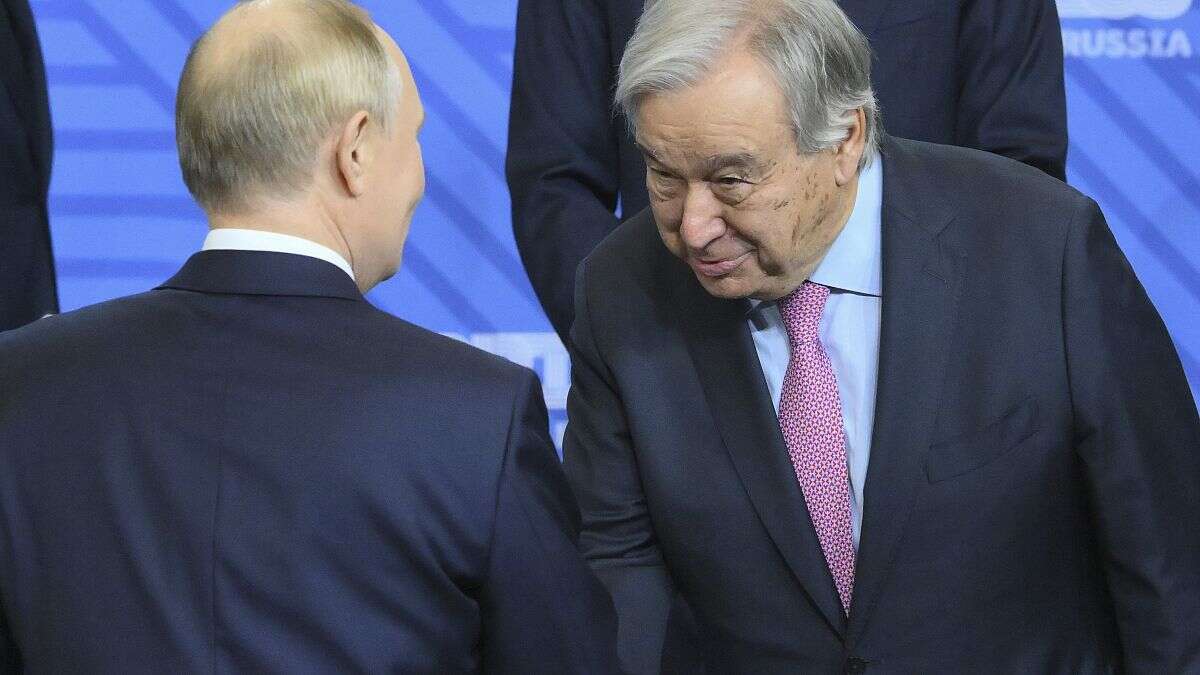 Zelensk rechaza la visita del jefe de la ONU por su viaje a Rusia