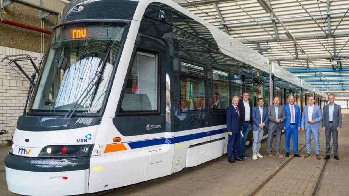 Le tramway allemand bat le record du monde avec ses 58 mètres de long