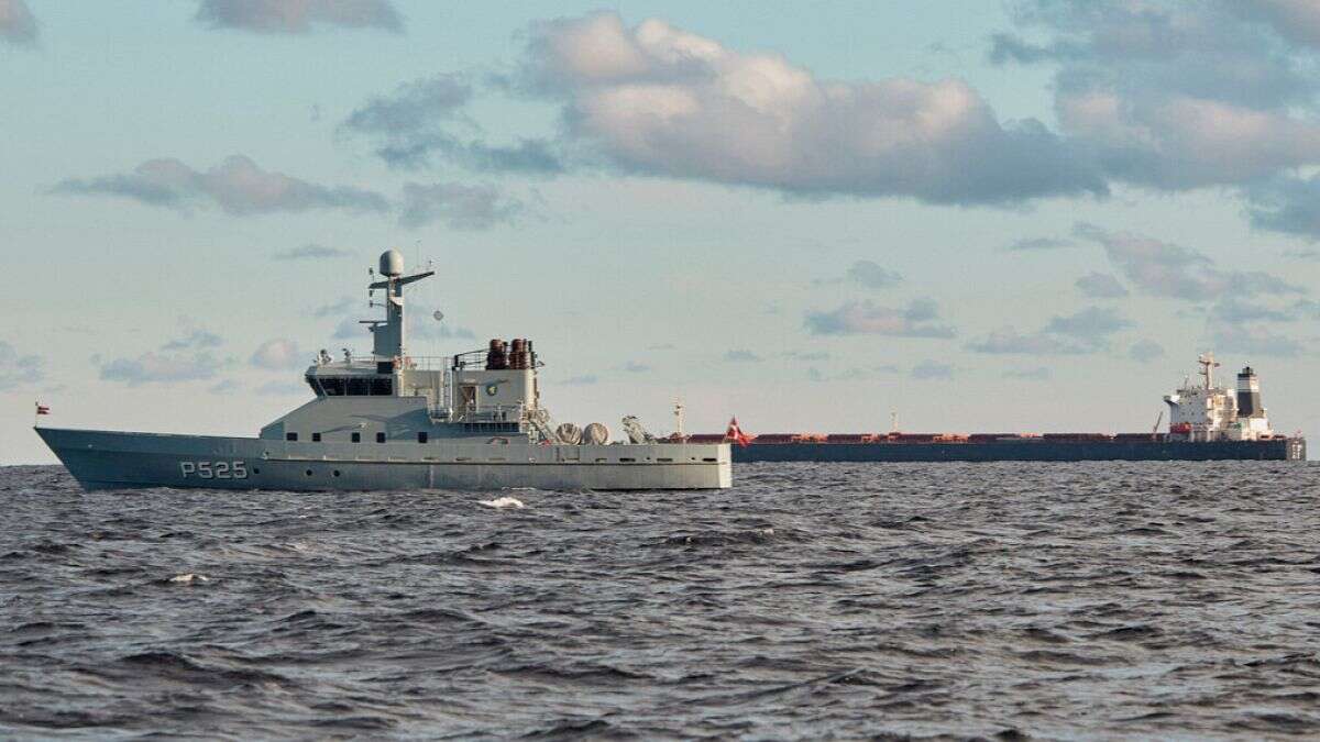 Suecia insta al buque chino a volver tras la rotura de un cable marino