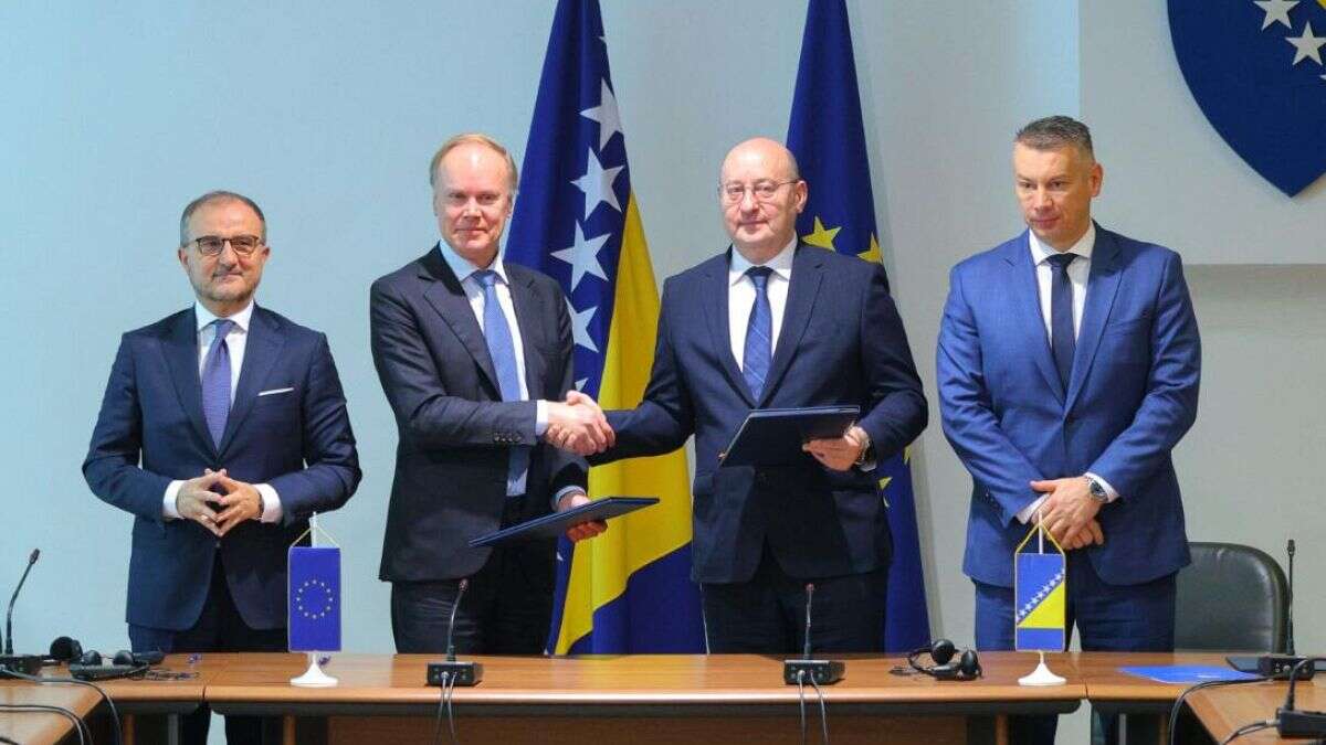 L'UE et la Bosnie-Herzégovine signent un accord avec Frontex