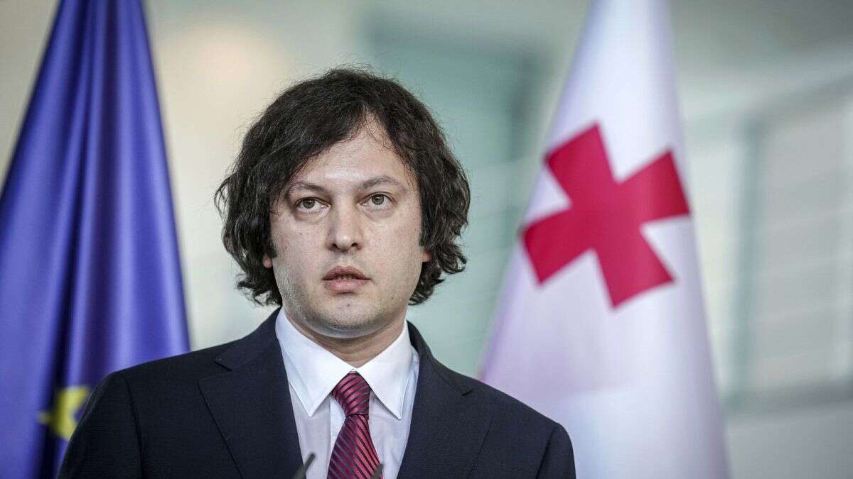 El primer ministro de Georgia: 