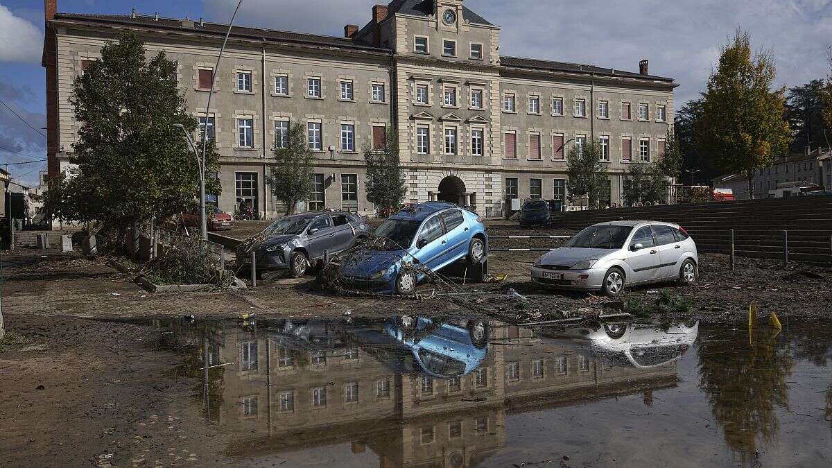 Un muerto y serios destrozos por las inundaciones en Italia y Francia