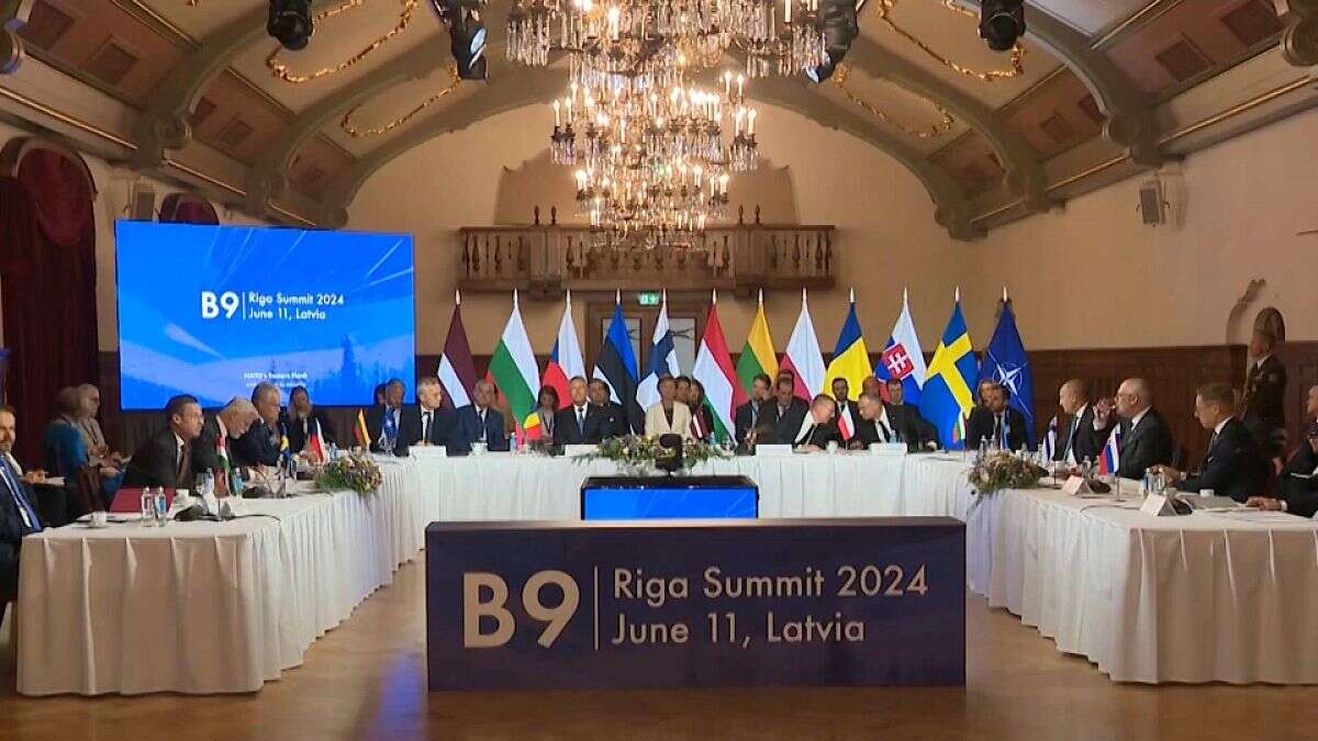 Réunion du B9 à Riga avant la Sommet de l'OTAN à Washington en juillet