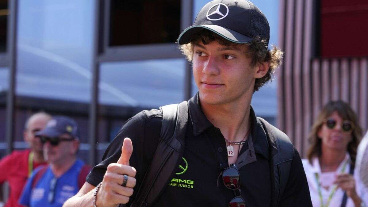 Fórmula 1: Antonelli, de 18 años, sustituto de Hamilton en Mercedes