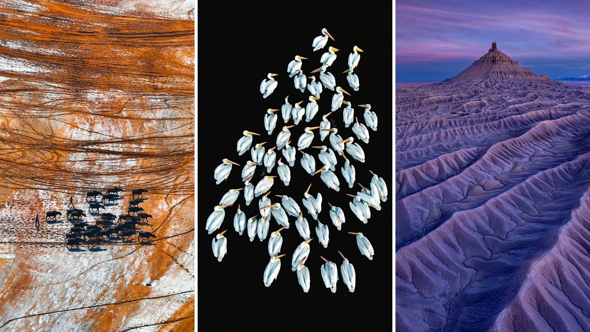 Voici les finalistes des Drone Photo Awards 2024, un régal à voir