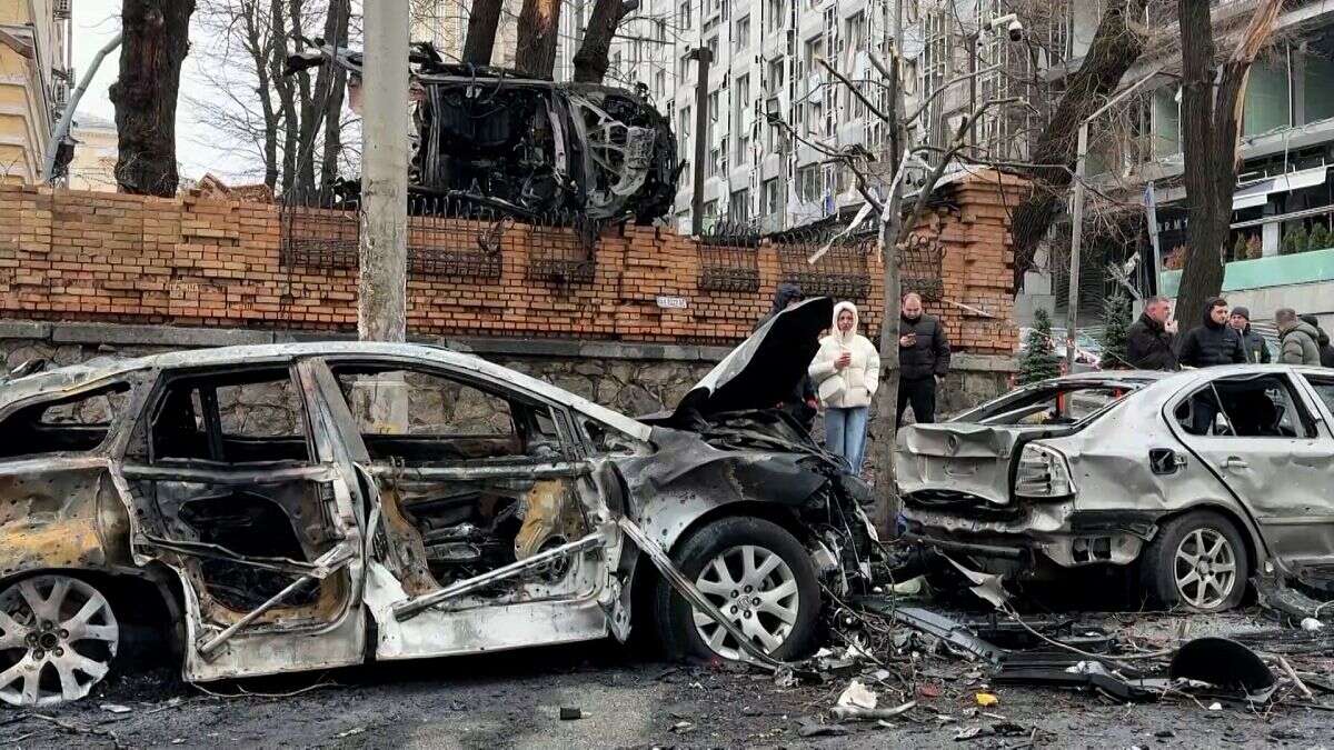 No Comment : images des dégâts à Kyiv après les frappes russes