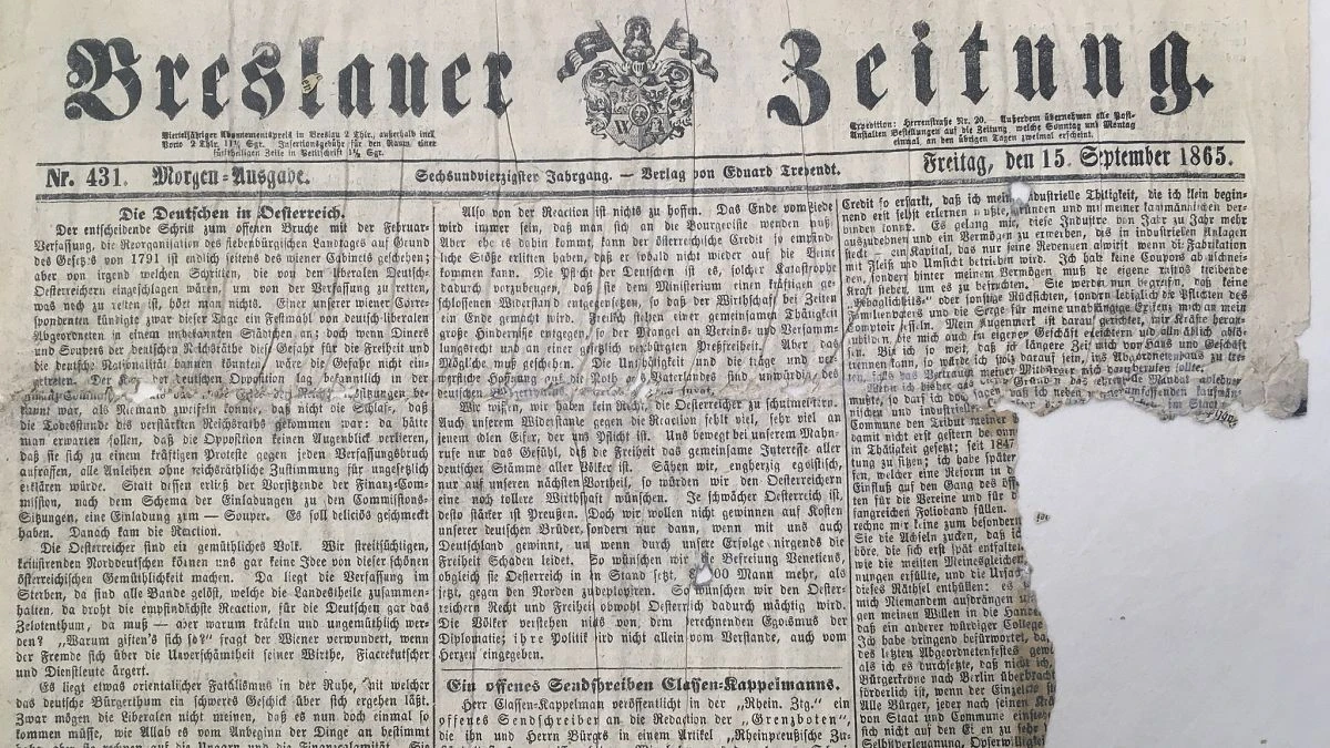 Un musée polonais ouvre une capsule temporelle datant de 1865