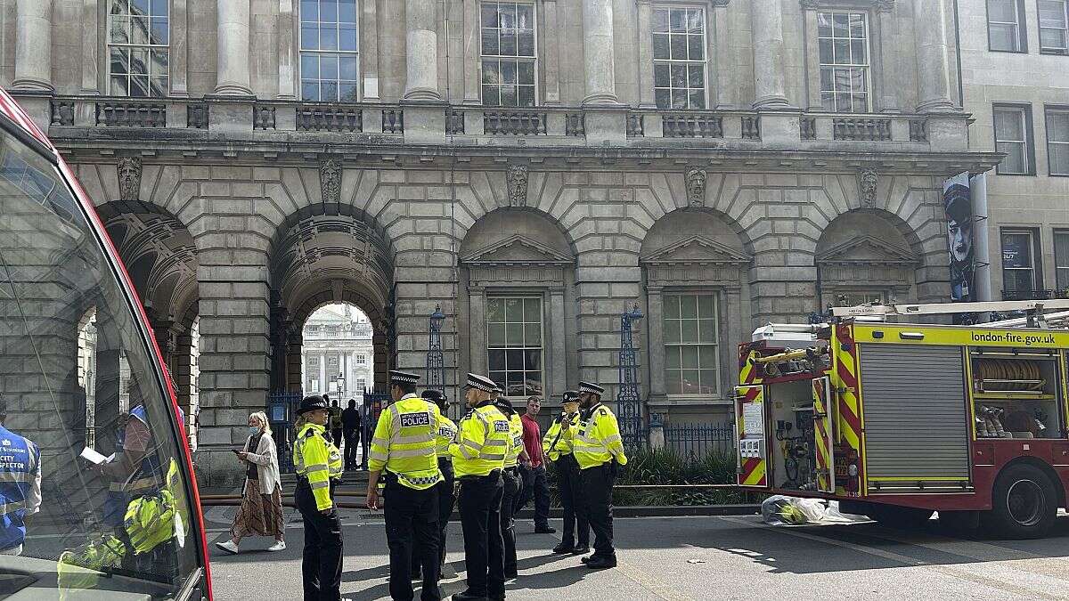 Somerset House : l'incendie est maîtrisé, les œuvres sont en sécurité