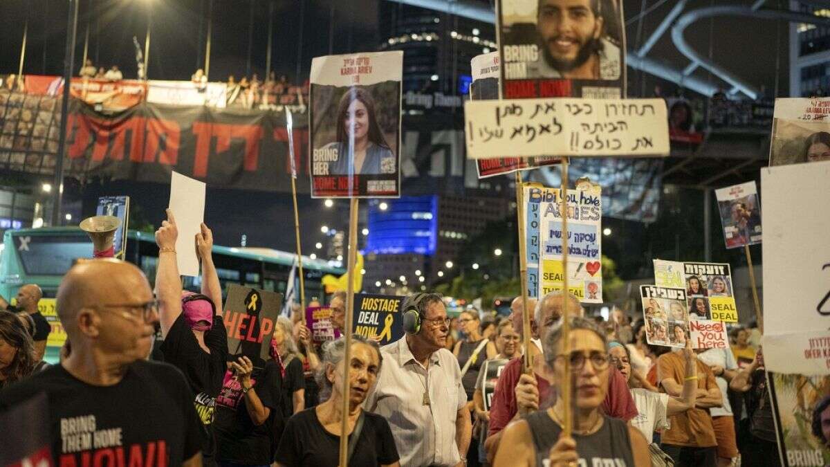 Des milliers de personnes manifestent à Tel-Aviv pour la libération des otages