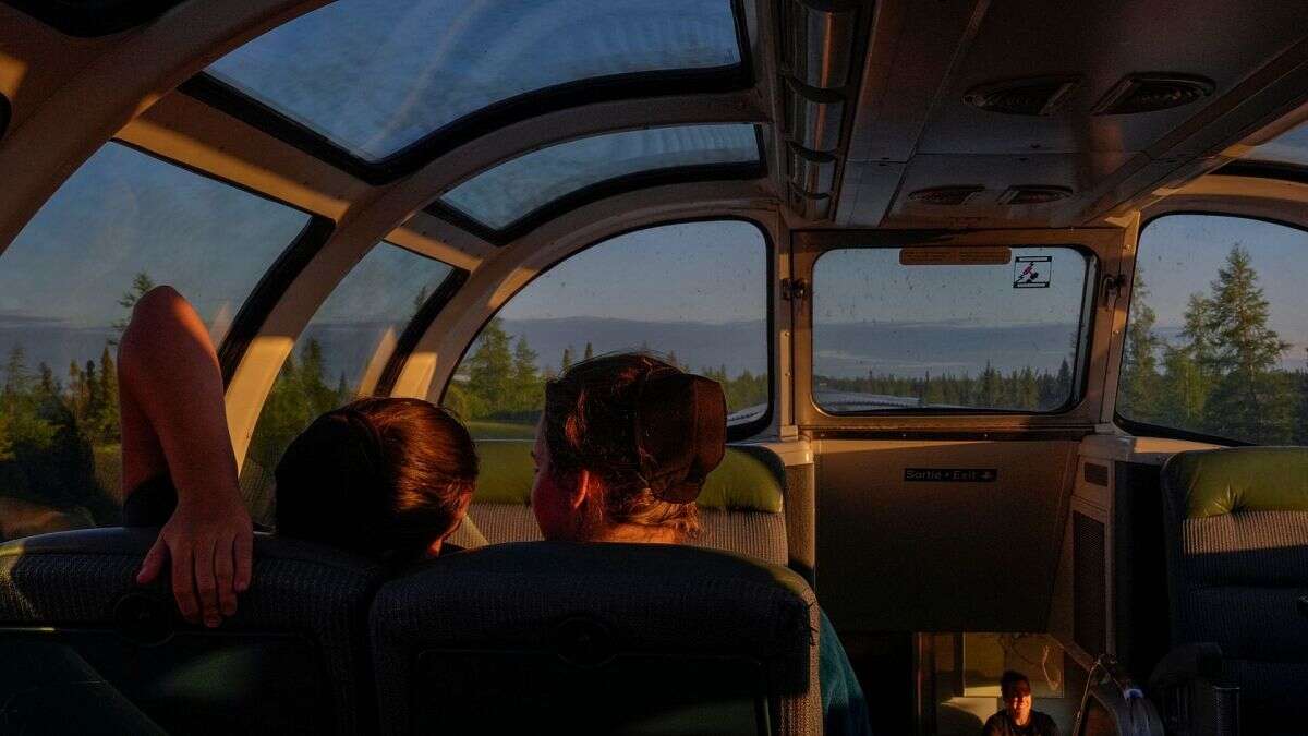 Qué se siente al viajar en el tren canadiense de 45 horas de duración