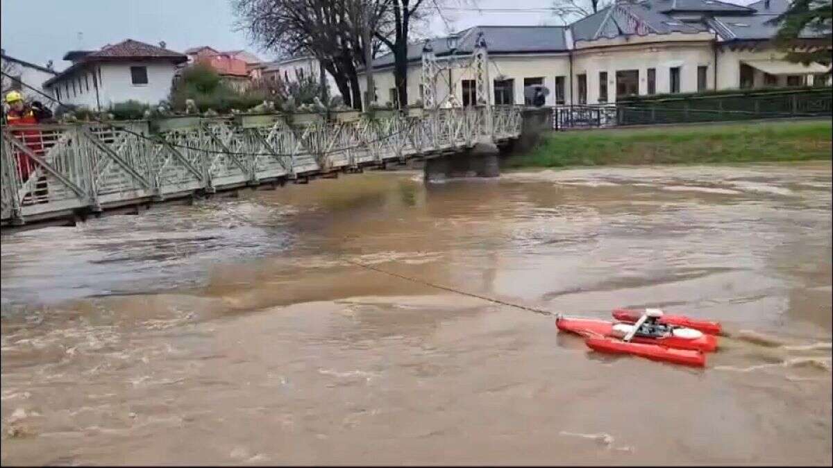 Alerta roja por mal tiempo en la región italiana del Véneto