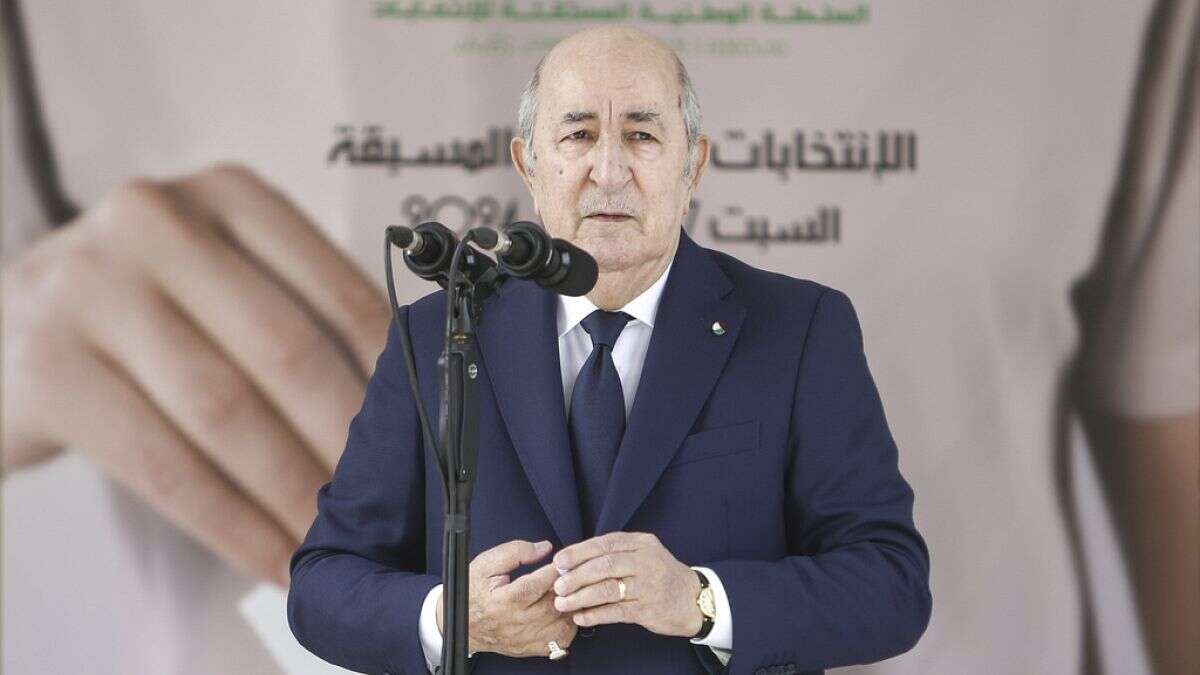 Abdelmadjid Tebboune es reelegido presidente de Argelia