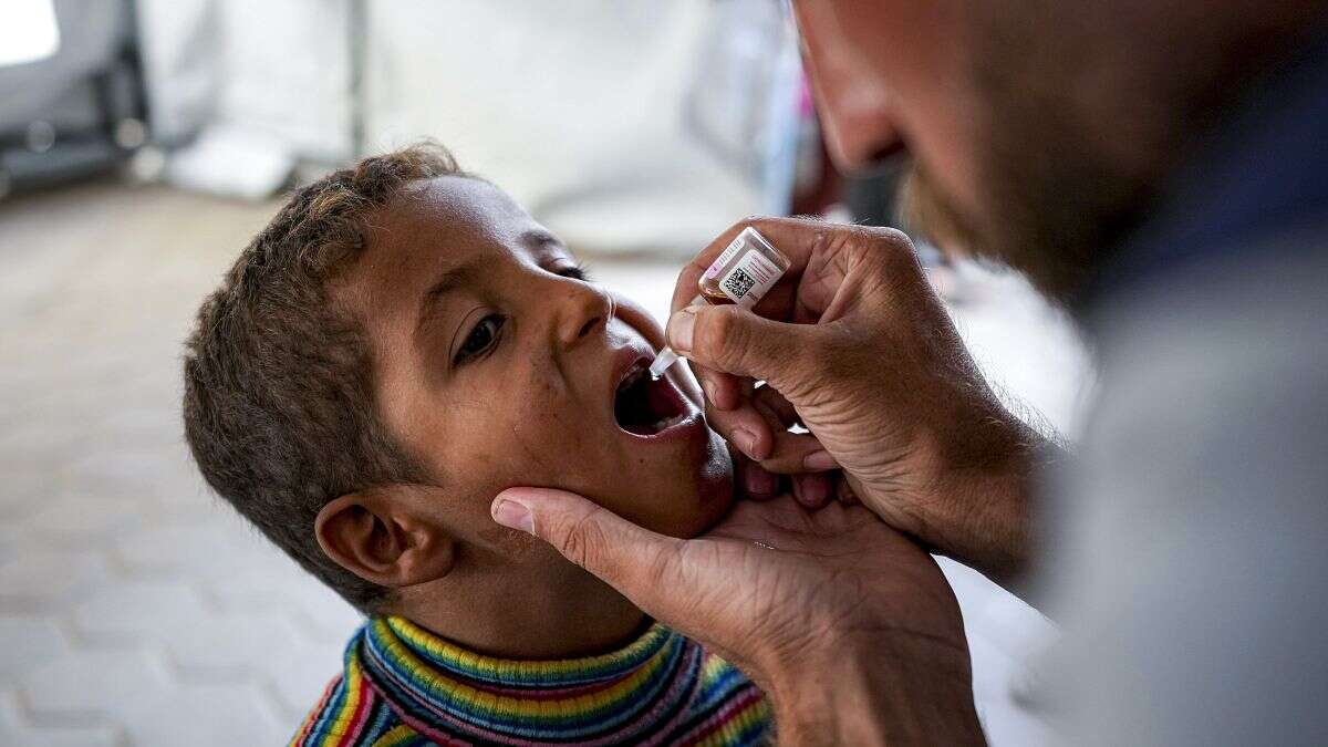 Los niños de Gaza tienen alta probabilidad de sufrir Polio