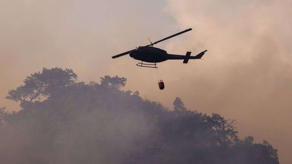 Croatie : les pompiers évitent le pire près de Split