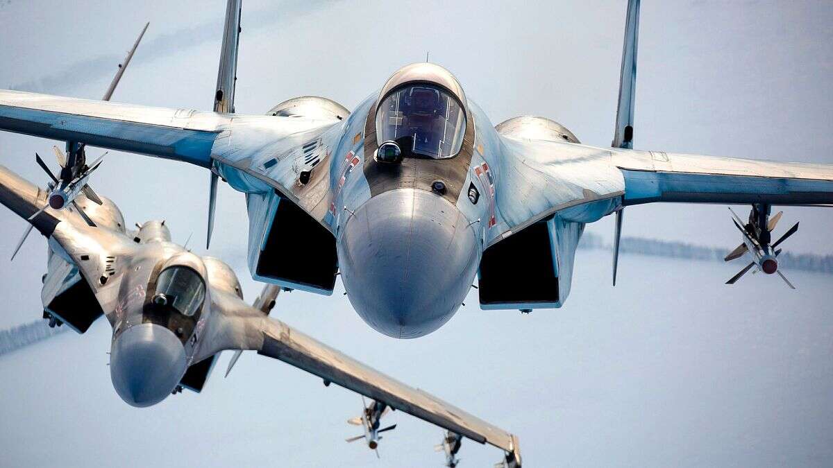 Cazas Sukhoi 35 rusos podrían igualar la guerra entre Irán e Israel