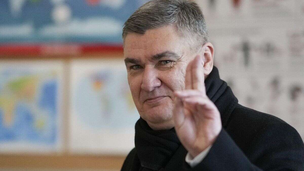 Croatie : le président sortant Zoran Milanovic en bonne position pour être réélu